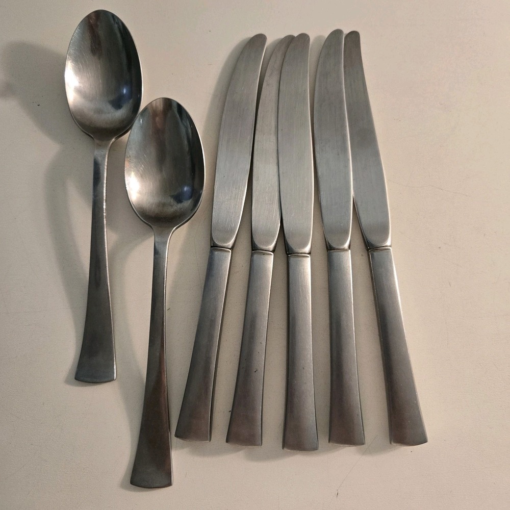 Wallace Julienne 18/10 Stainless Flatware Mixed Lot - 7 Pieces